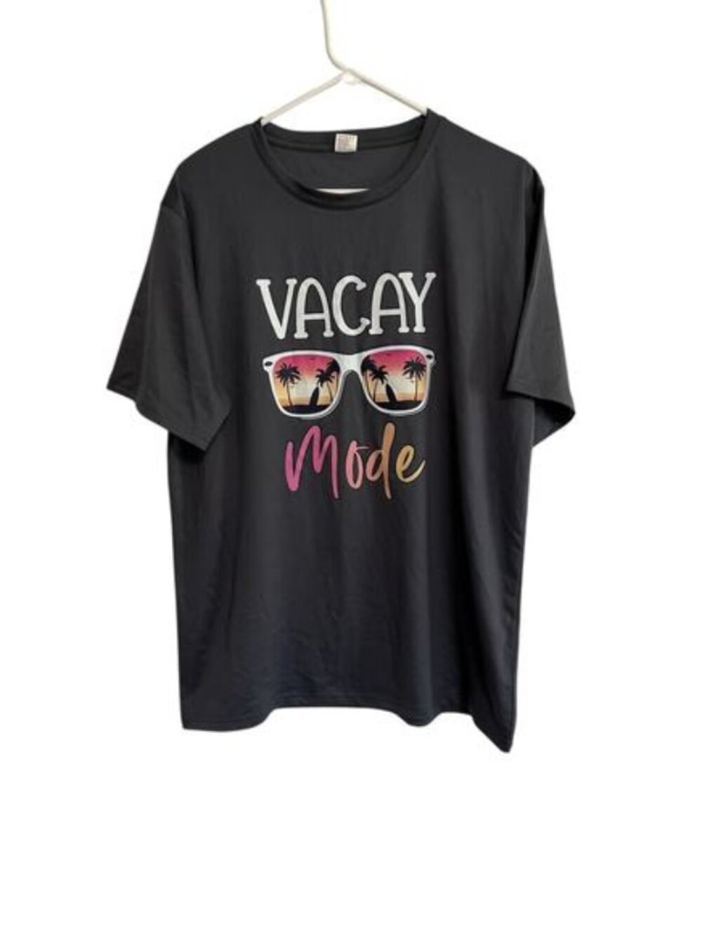 Vacay Mode Tshirt Mens Size Large Dark Gray Thick Material Like New